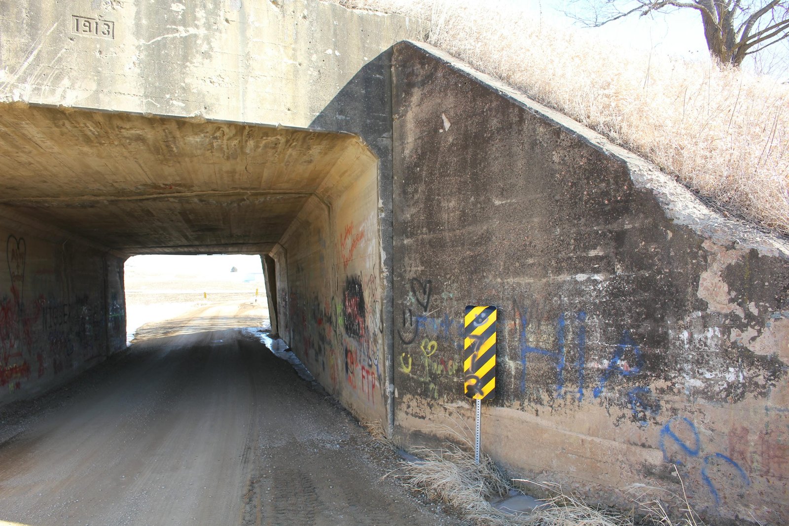 East abutment